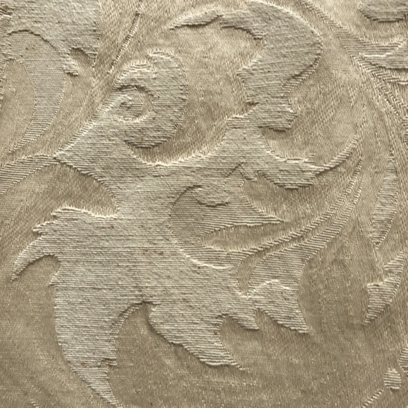 Other - 2.6+ Yards of Beautiful Cream Color Damask Fabric 55”x101”